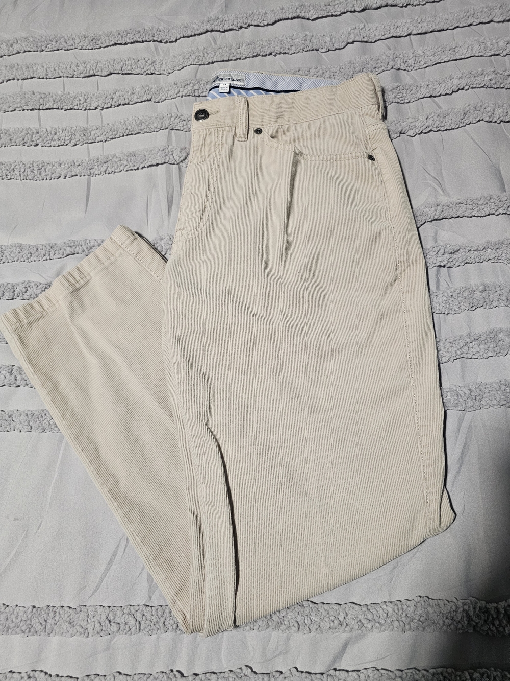 Peter Millar Fine Corduroy 5-Pocket Pants - size 33